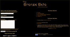 Desktop Screenshot of bronzebeta.com